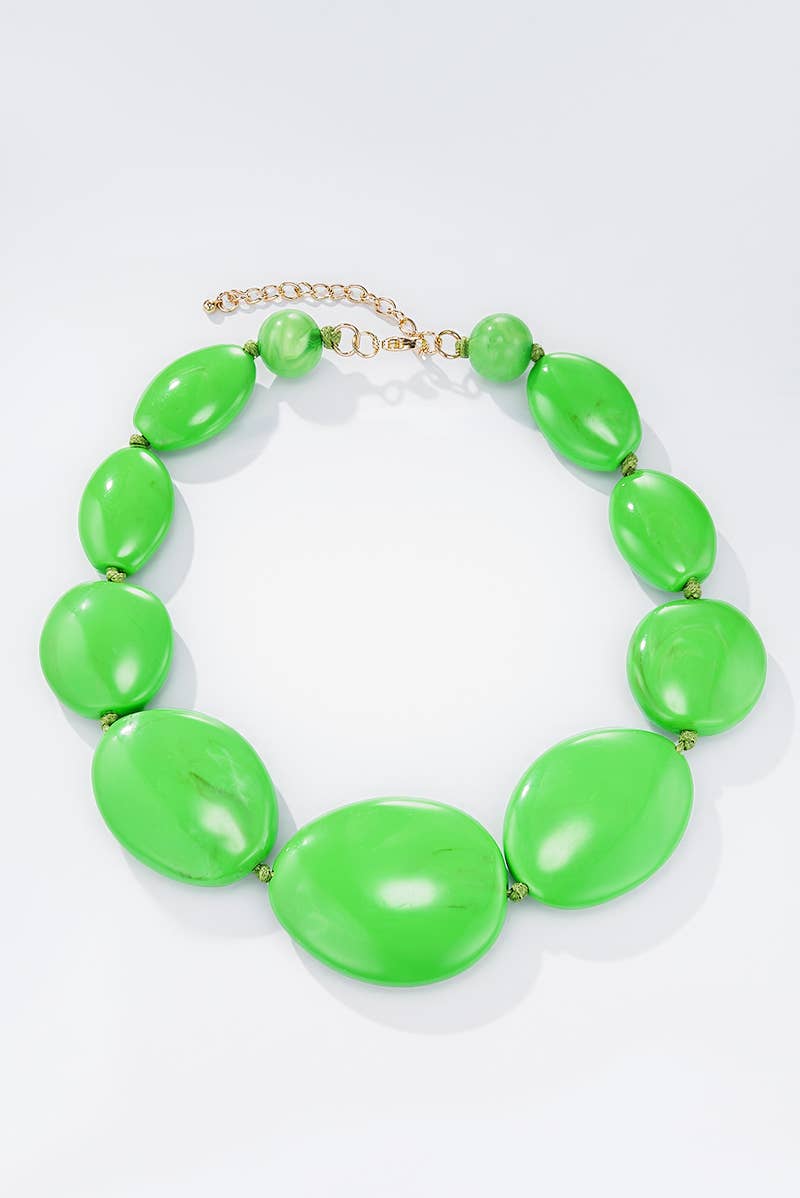 2WY01 resin necklace