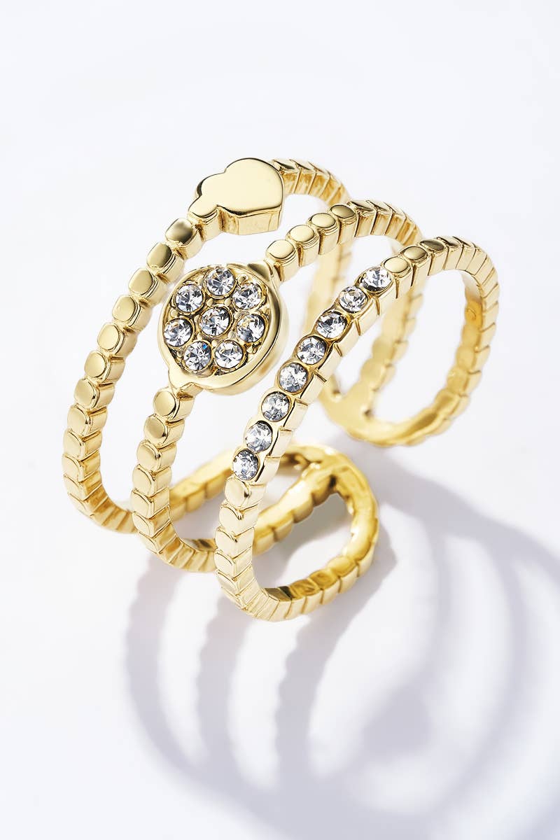 Bague en acier inoxydable 424RX177