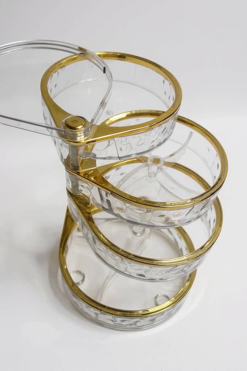 Présentoir rotatif à étages pour bijoux RY31