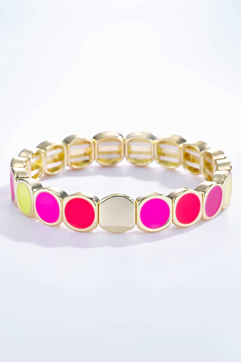 Colorful elastic bracelets 324CP02