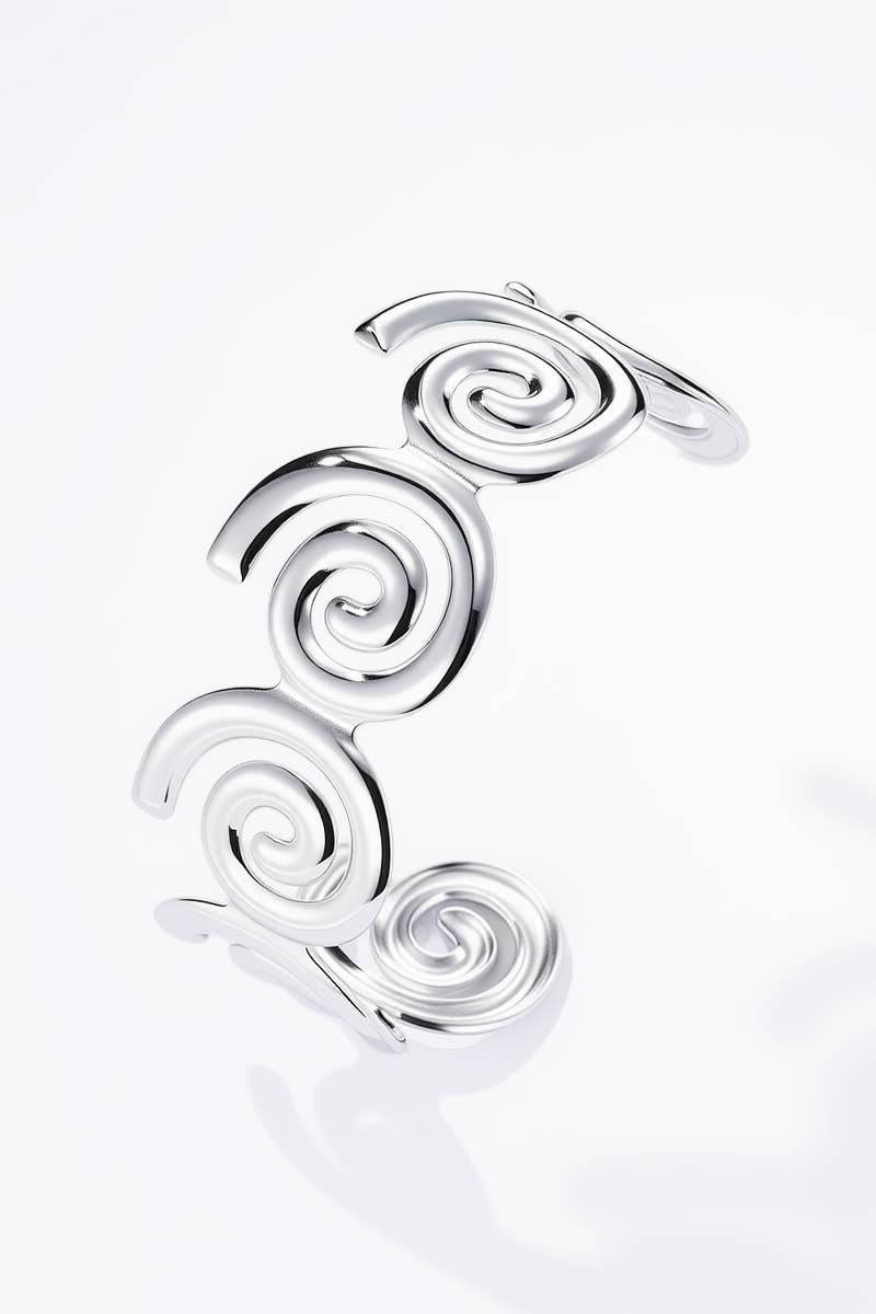 Bracelet jonc en acier inoxydable 324AQ190