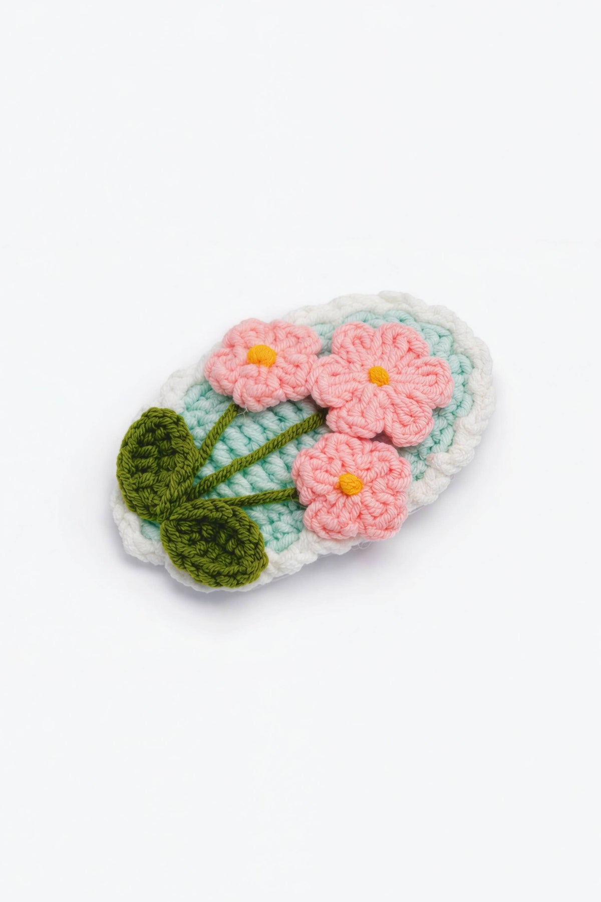6cm crochet hair clip BRT012