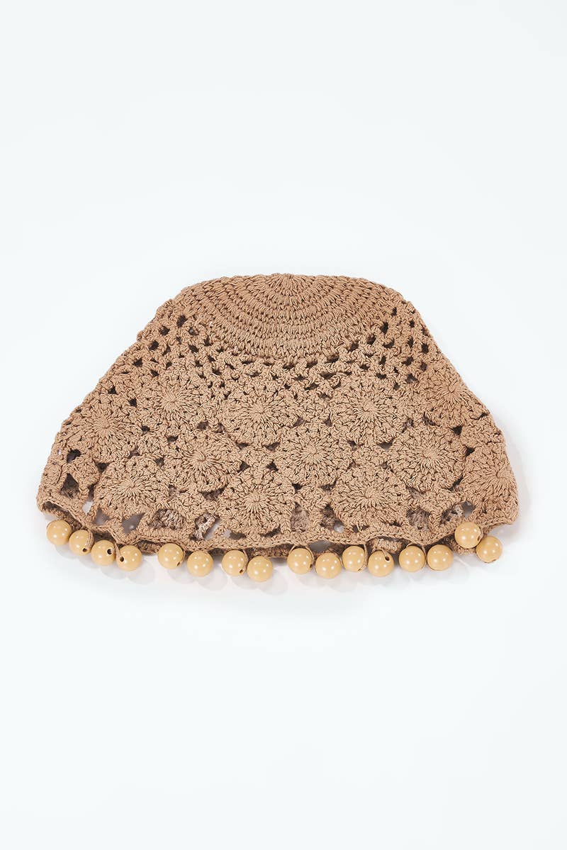 Bonnet crochet en coton MJ502HS