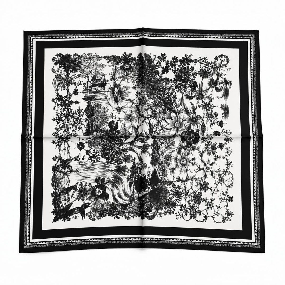 Foulard à motif 65 X 65 CM FL365DF