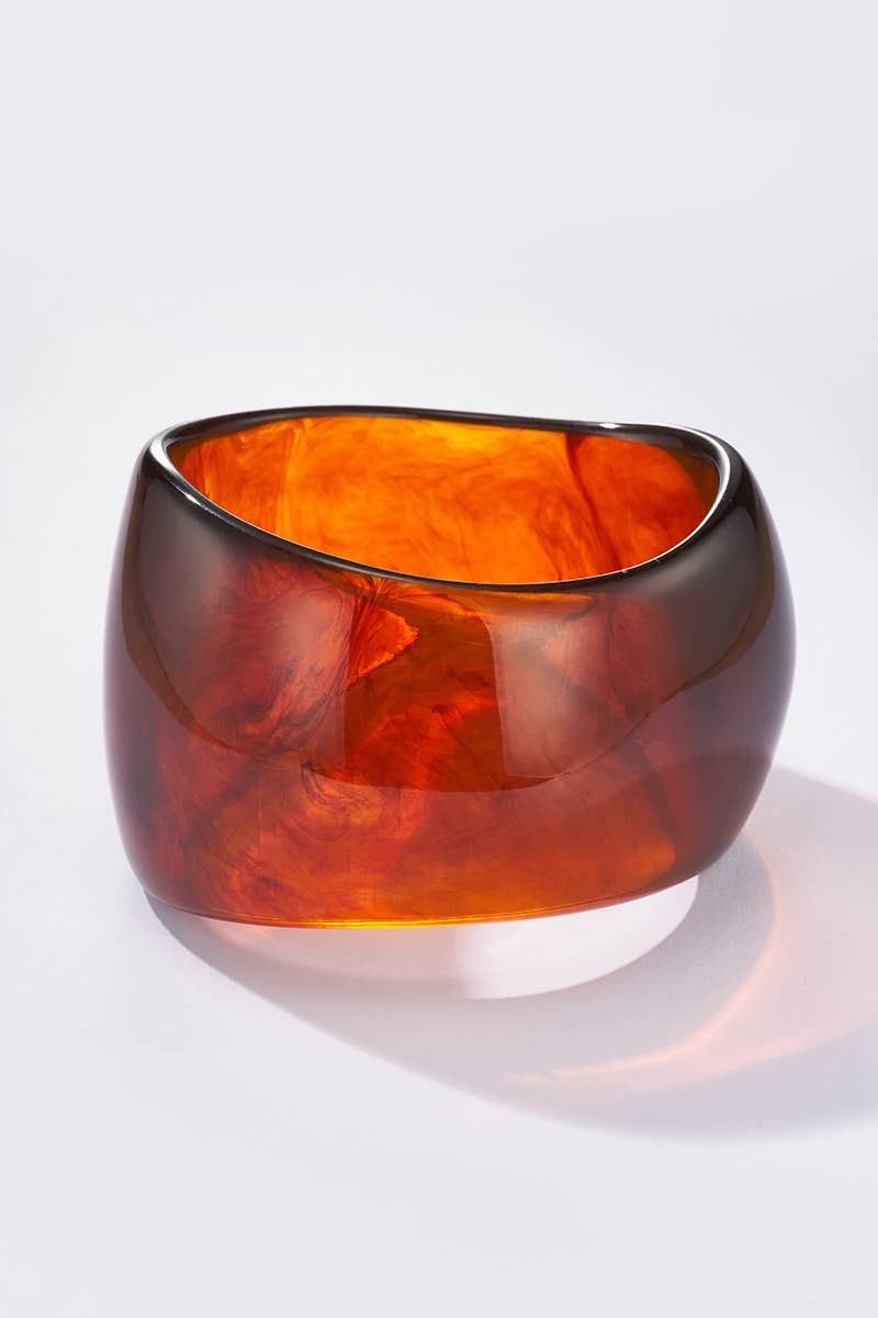 Resin bangle bracelets 324JJ10