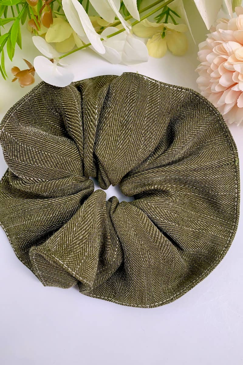 Denim-effect Scrunchies FQ79