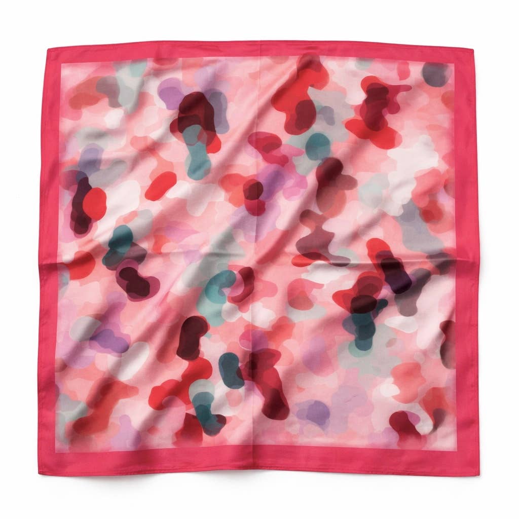 Patterned scarf 65 X 65 CM FL308DF