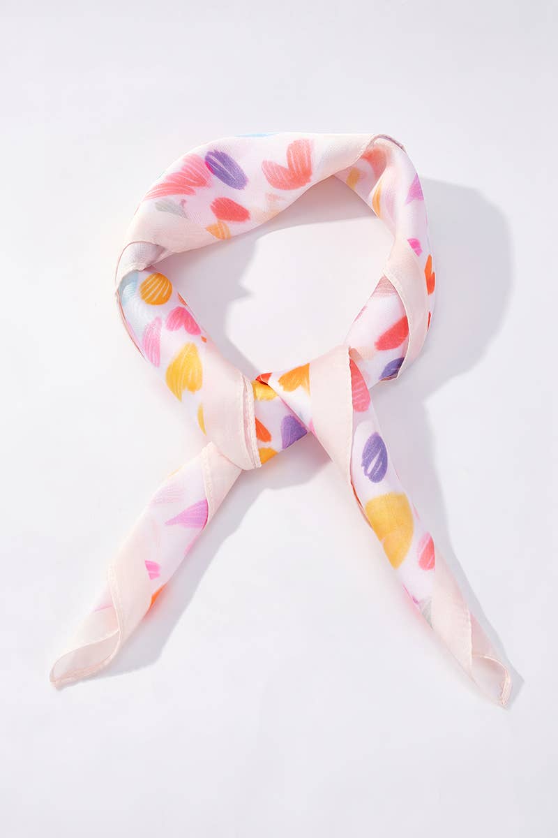 Foulard à motif 65 X 65 CM FL327DF