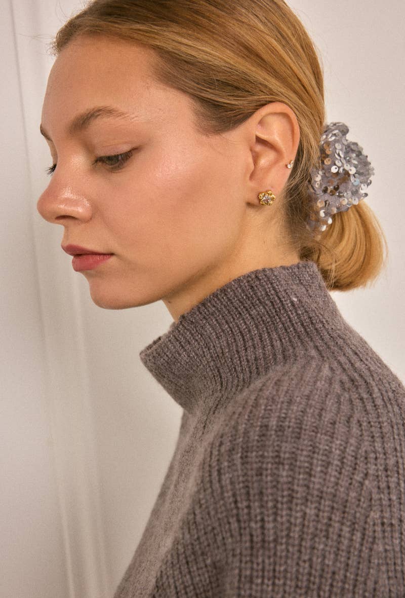 Stainless steel earrings 124RX210