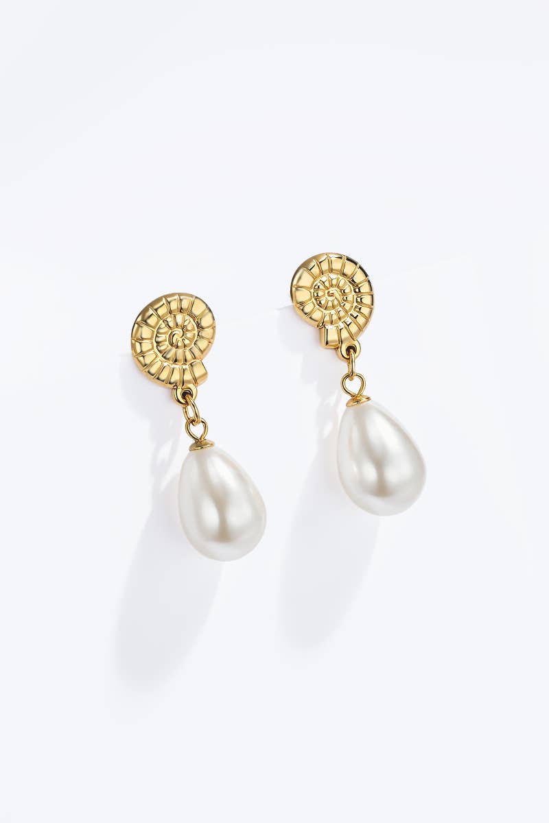 Boucles d'oreille en acier inoxydable 124RX320