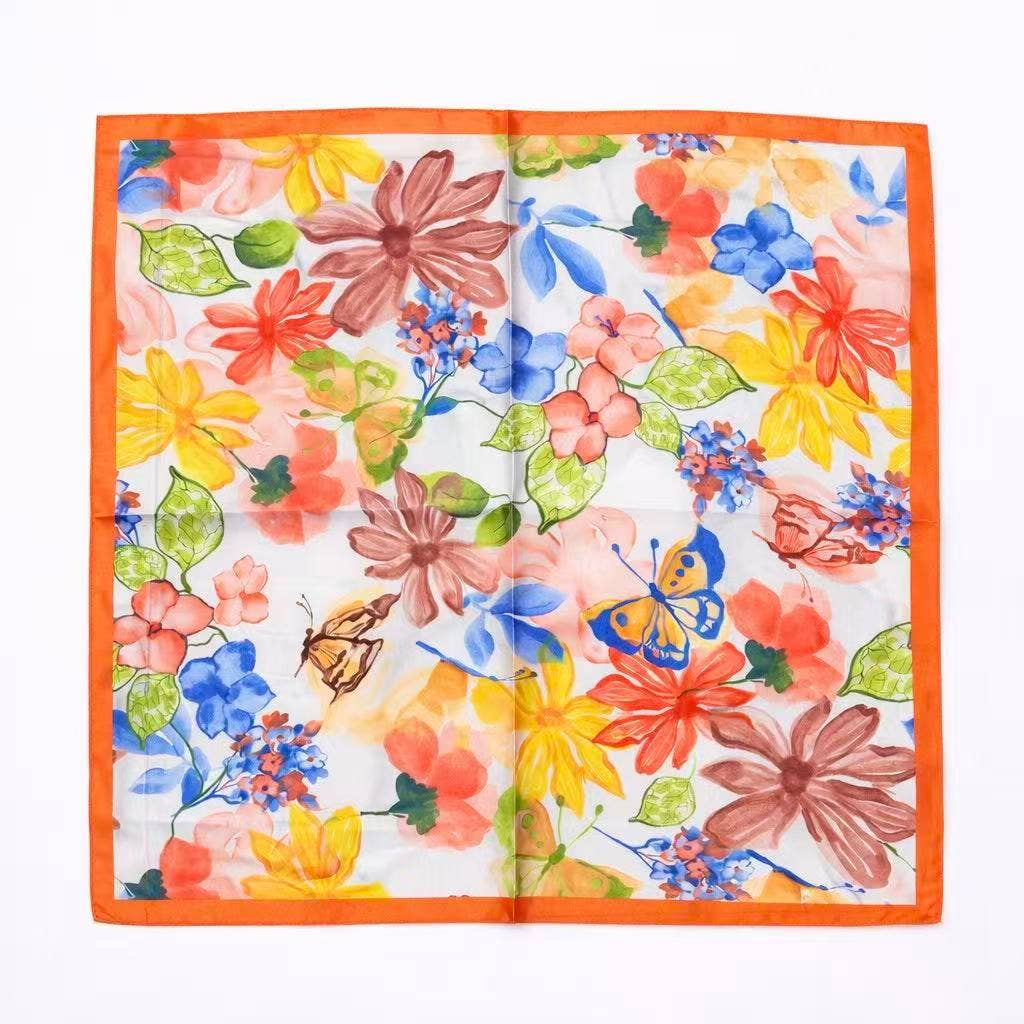 Foulard à motif 65 X 65 CM FL333DF