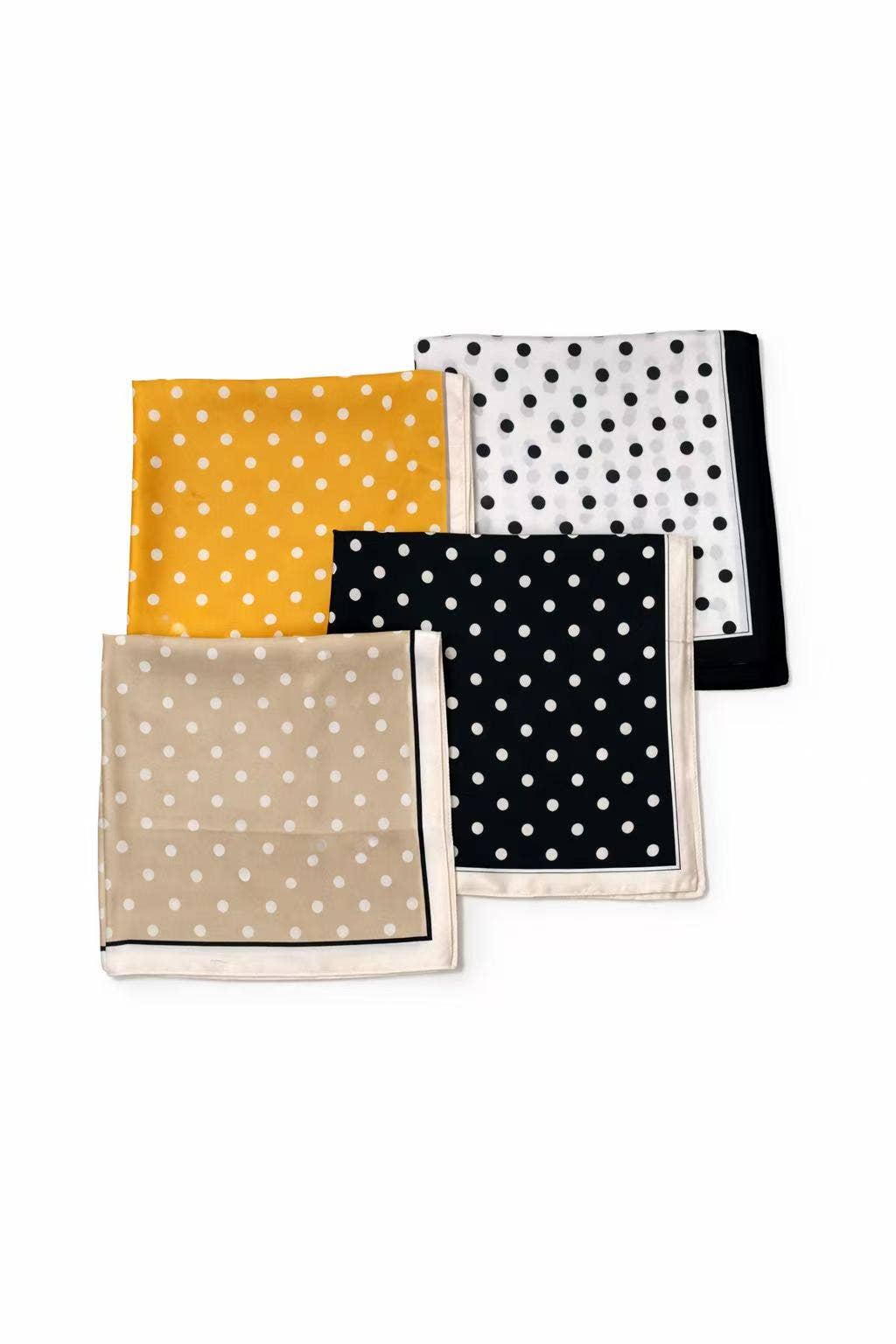 Patterned scarf 65 X 65 CM FL329DF