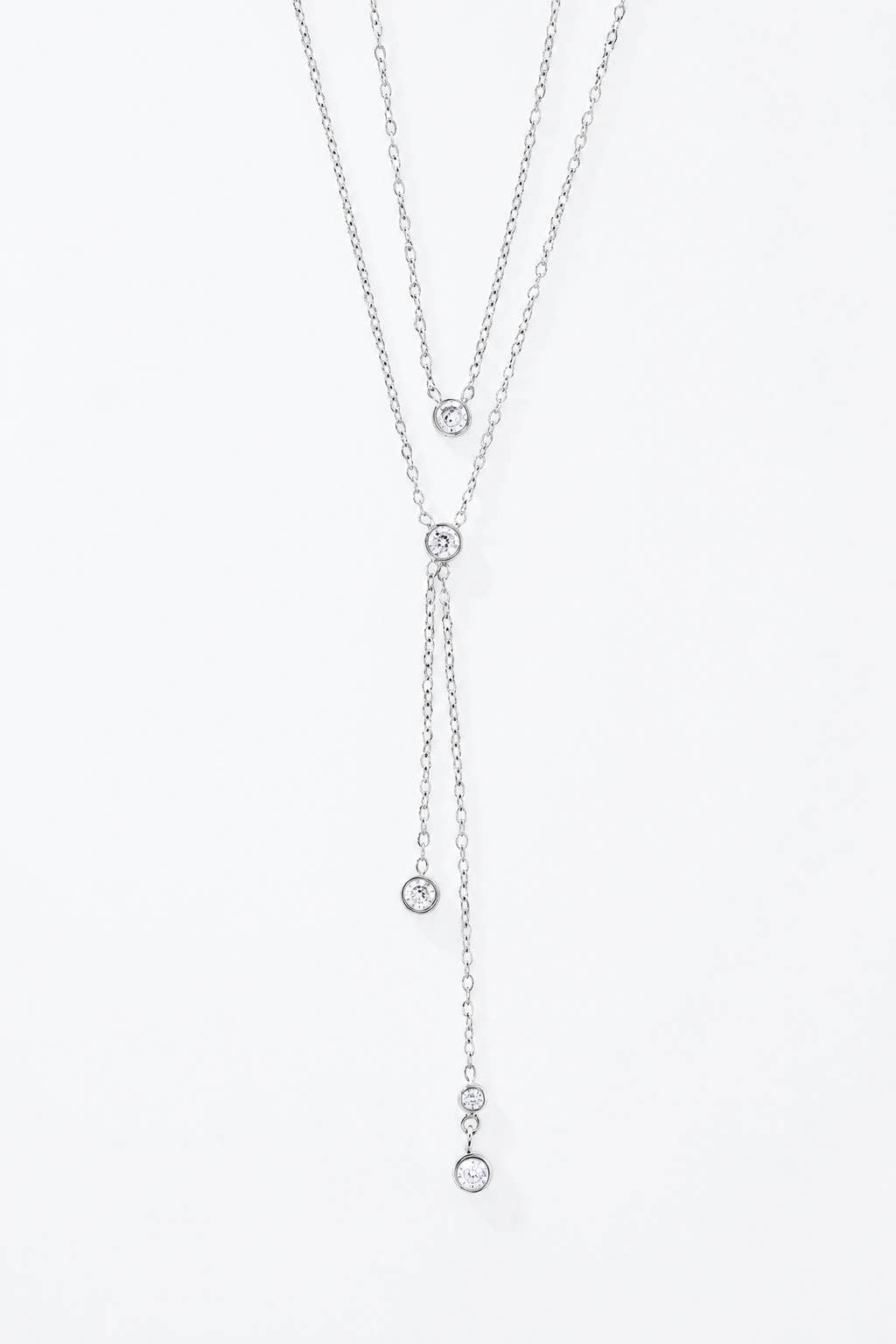 Stainless steel chain necklace 224AQ273