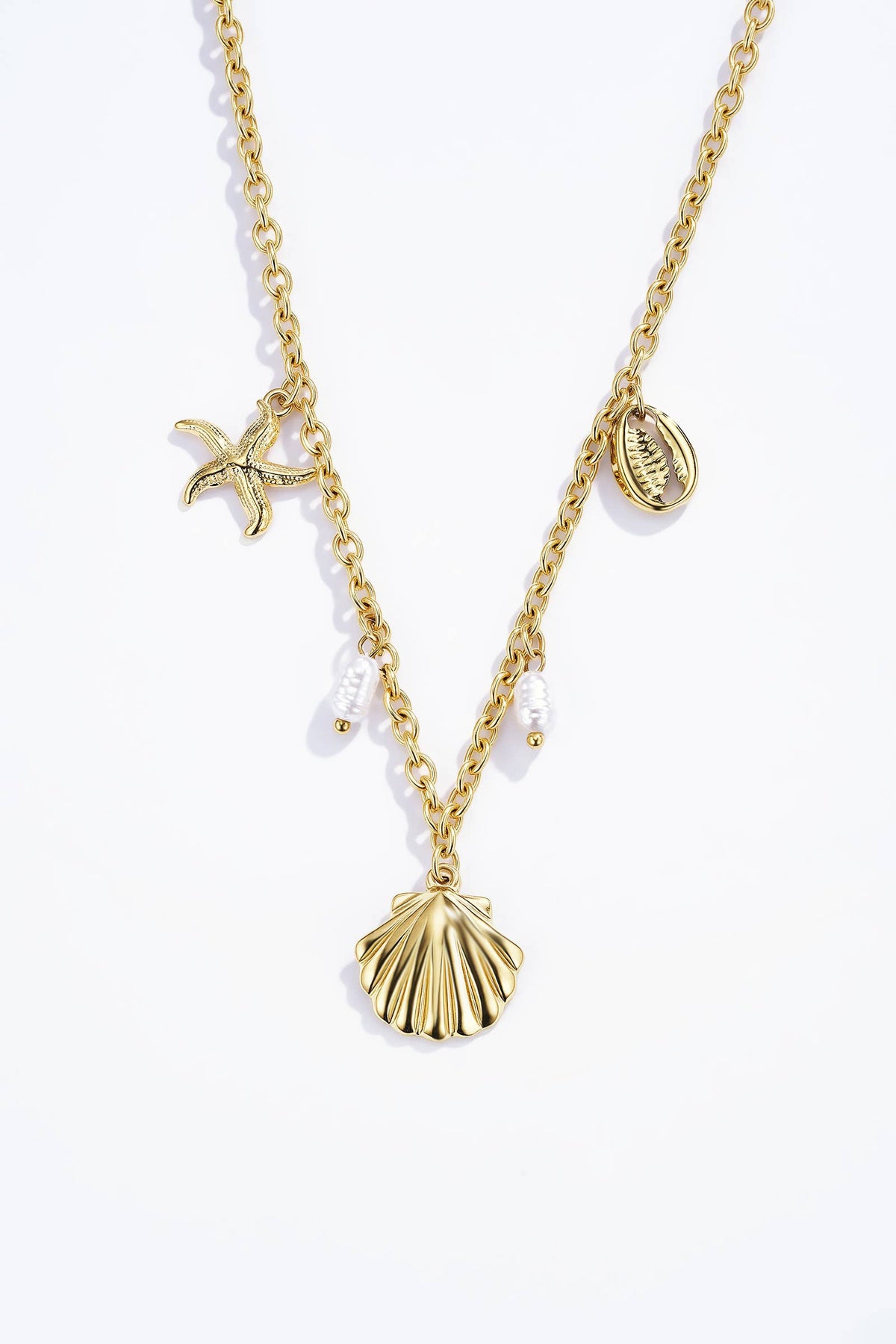 Stainless steel necklace 224RX69
