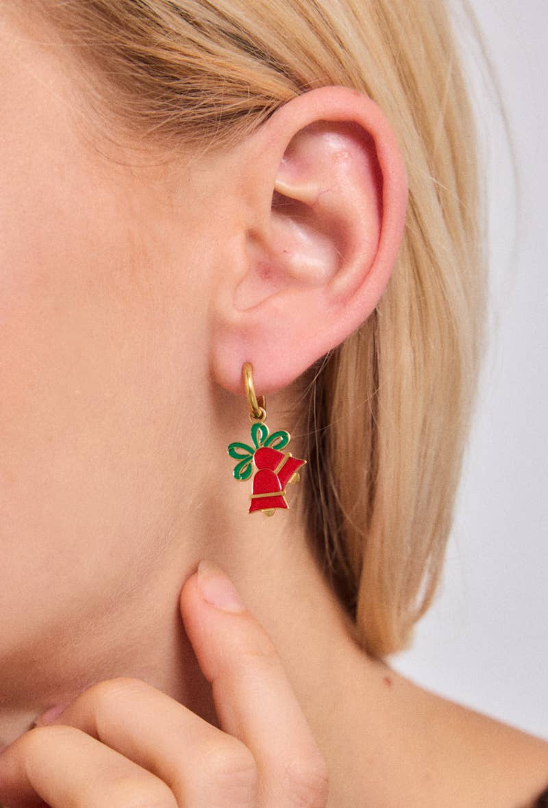 Boucles d'oreilles en acier inoxydable 124RX219