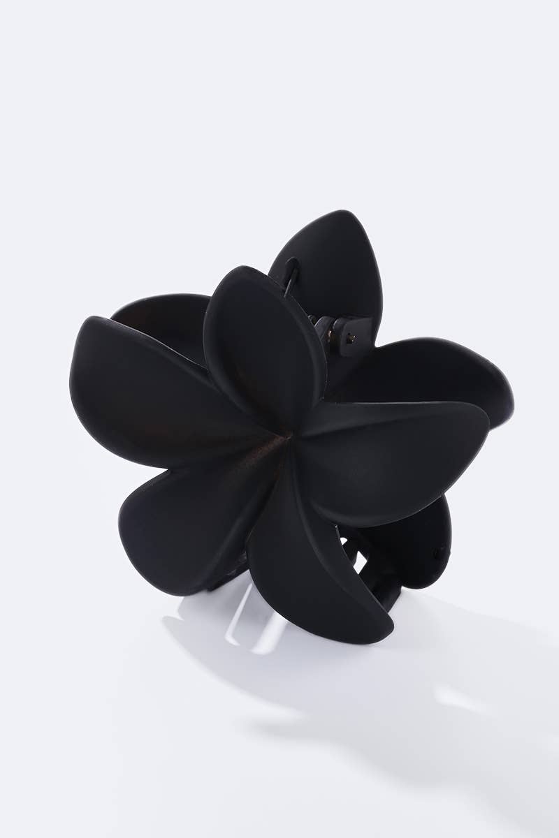 Matte flower hair claw YH52