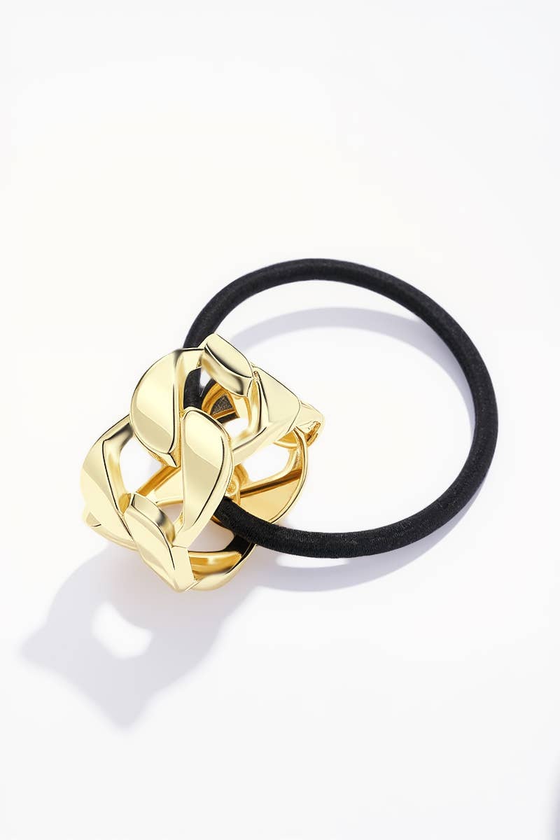 ST37 metal elastic hair tie