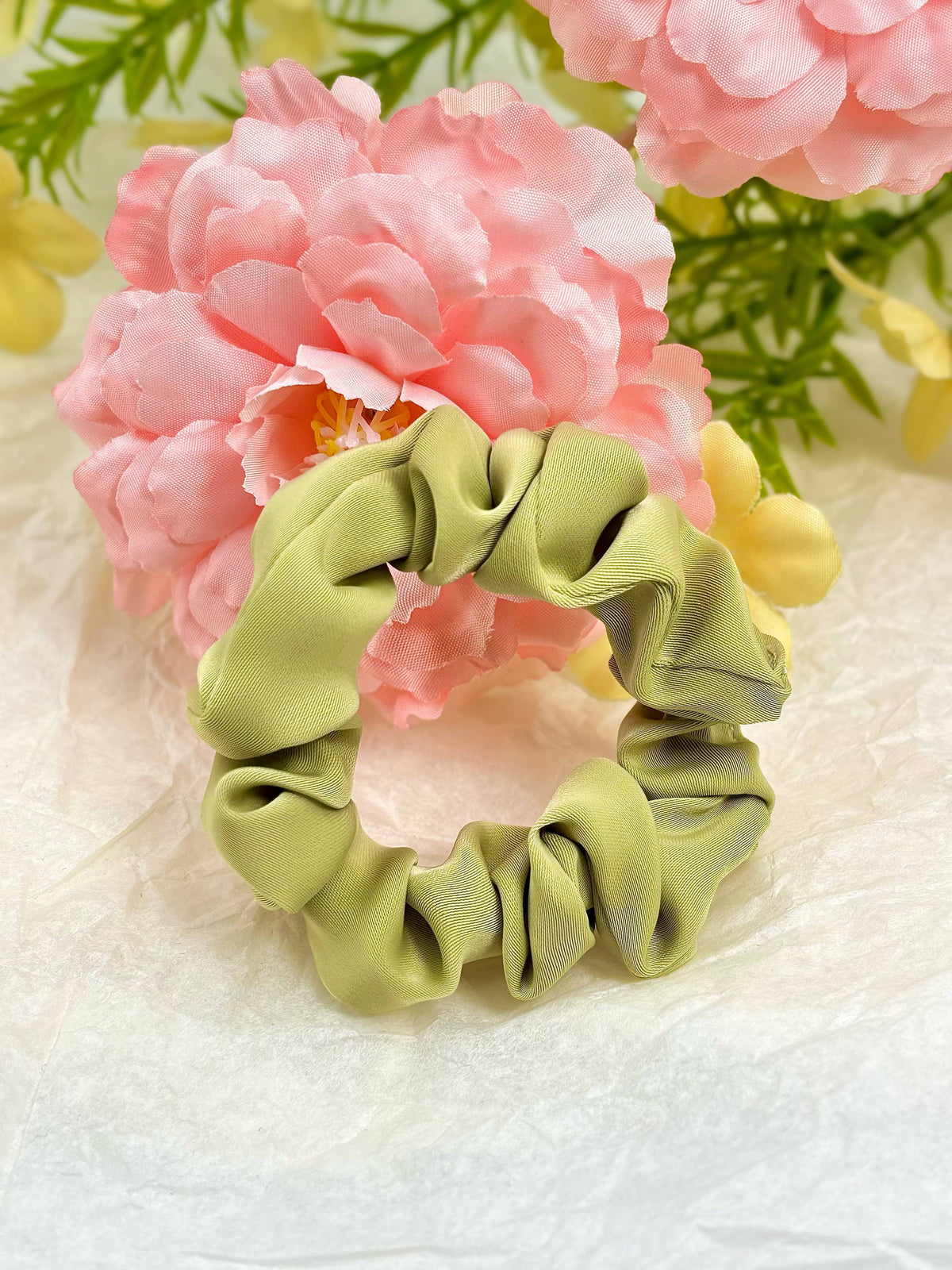 8cm Satin Scrunchies FQ91