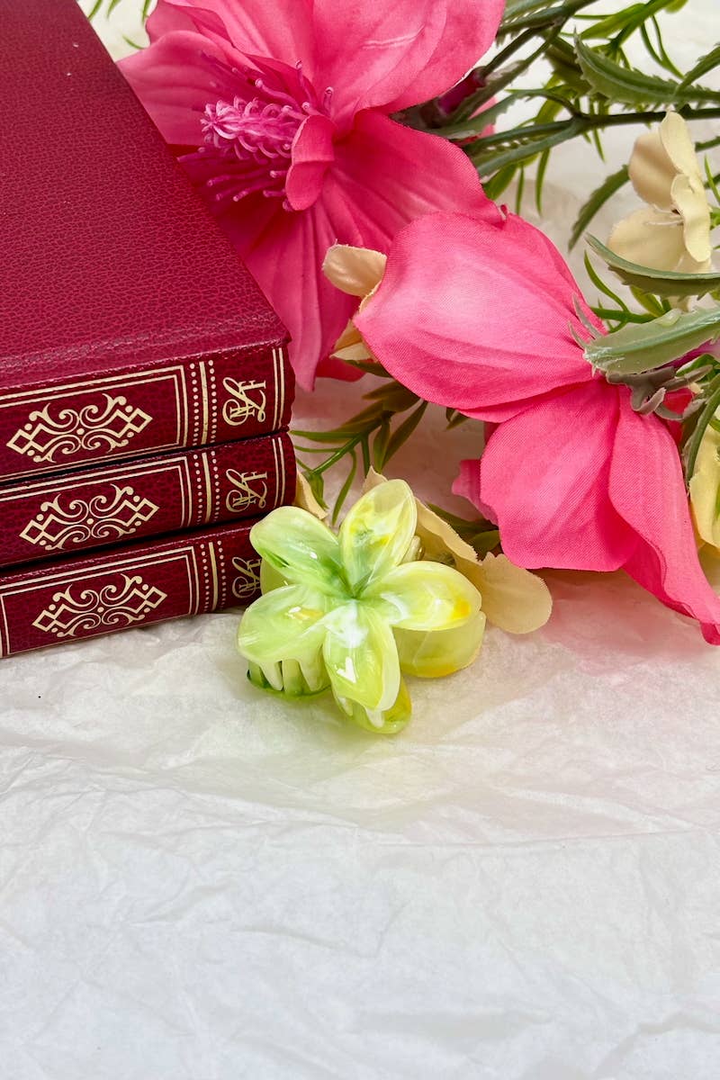 4cm flower mini hair claw YH38