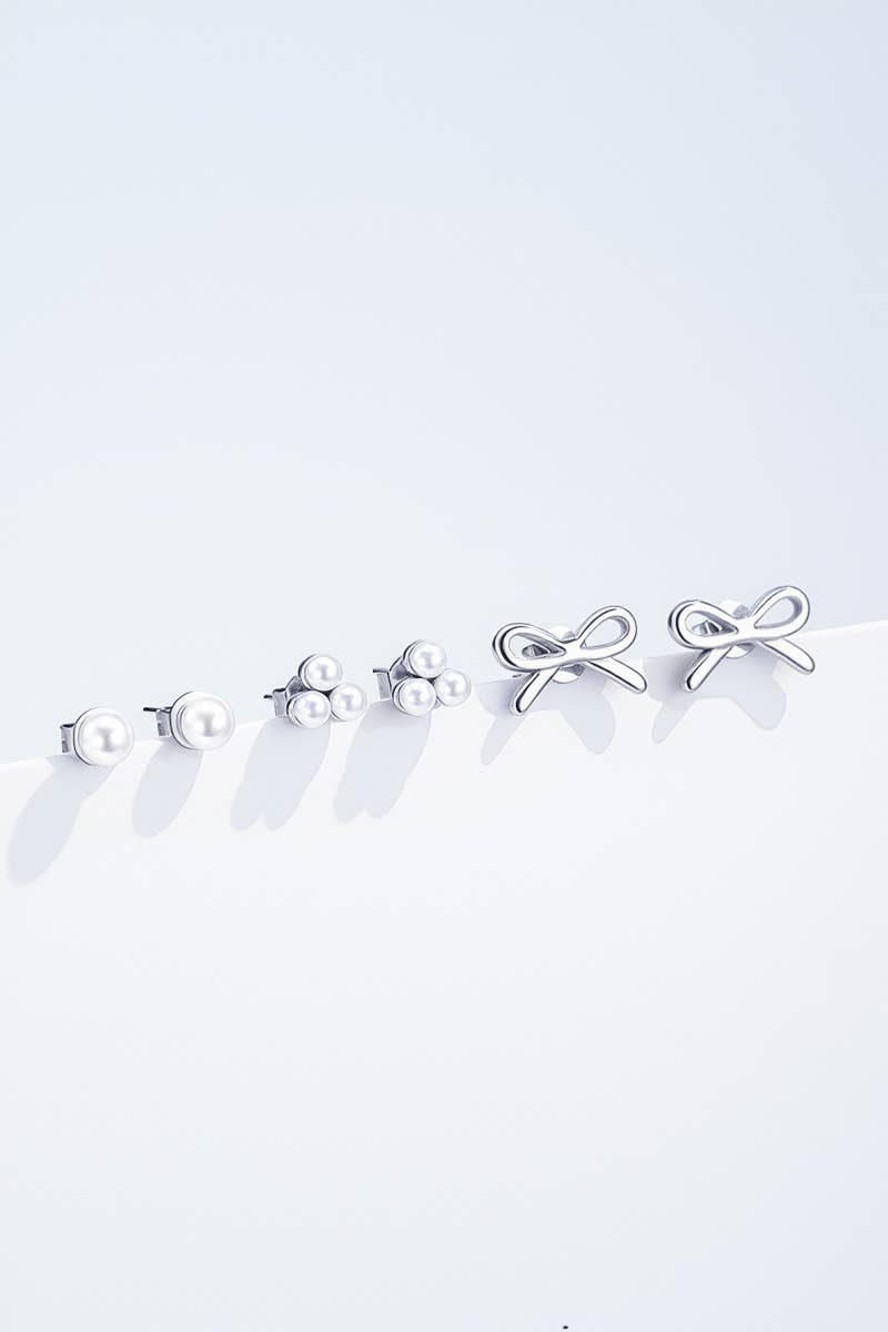 Boucles d'oreilles en acier inoxydable 124AQ429
