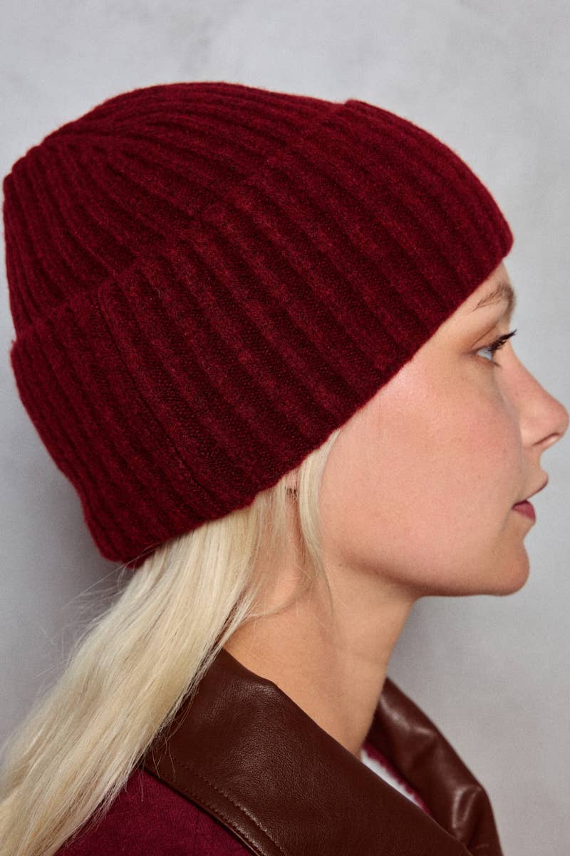 MJ201SD solid color beanie