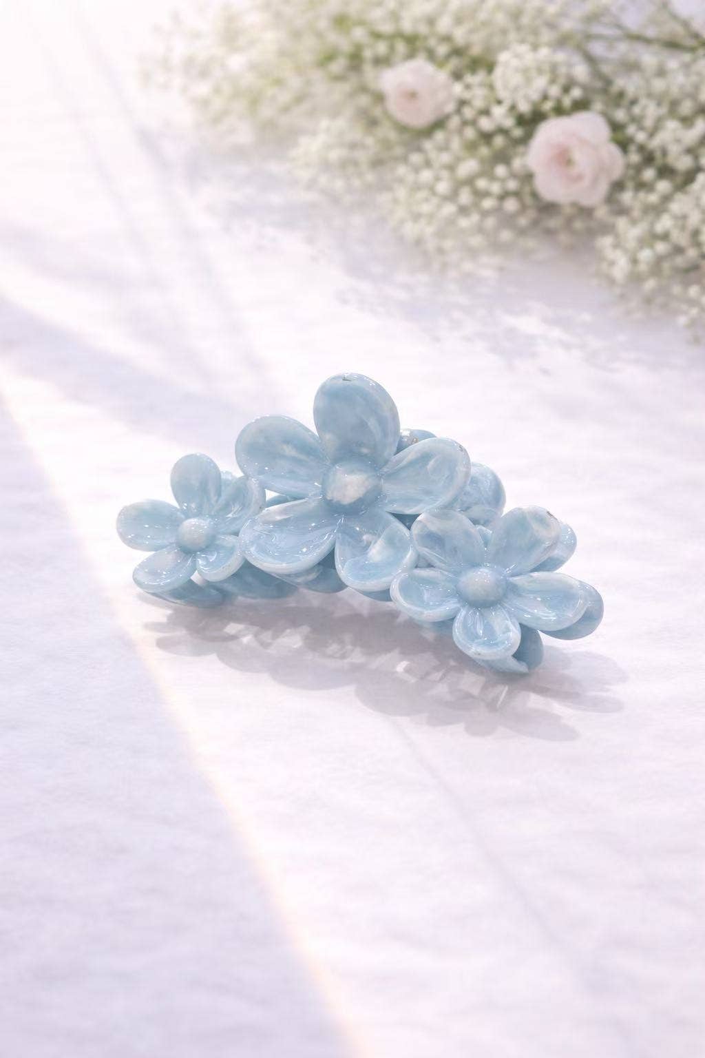 11 cm flower hair claw YH81
