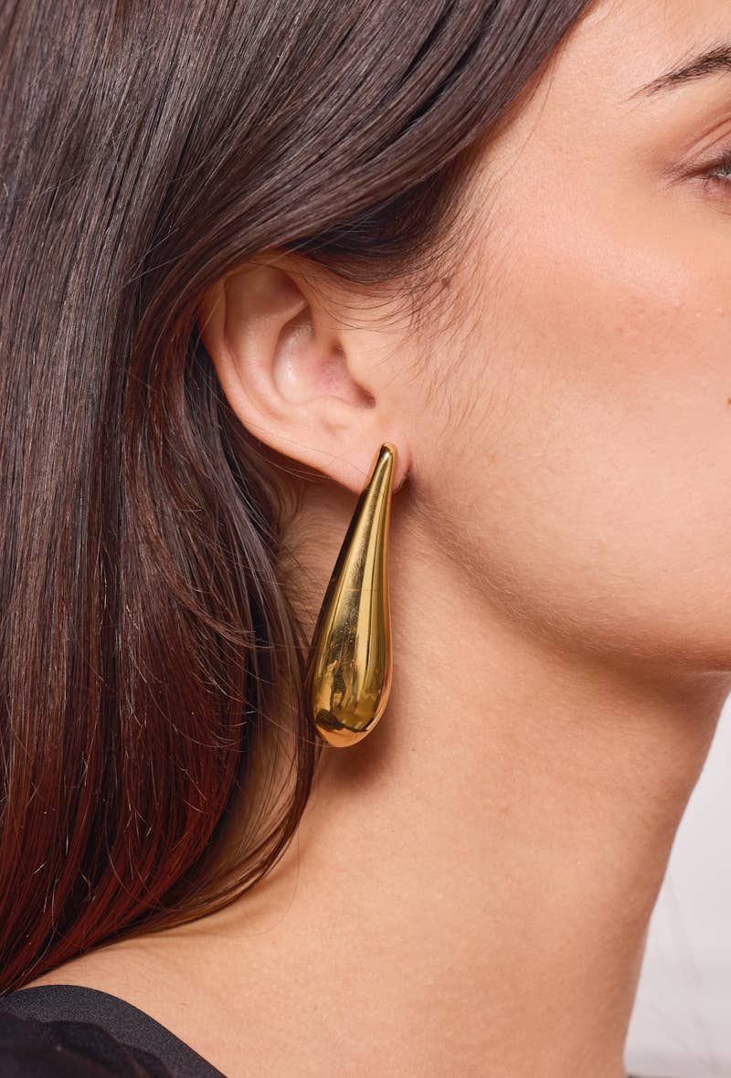 Boucles d'oreilles en acier inoxydable 124RX114