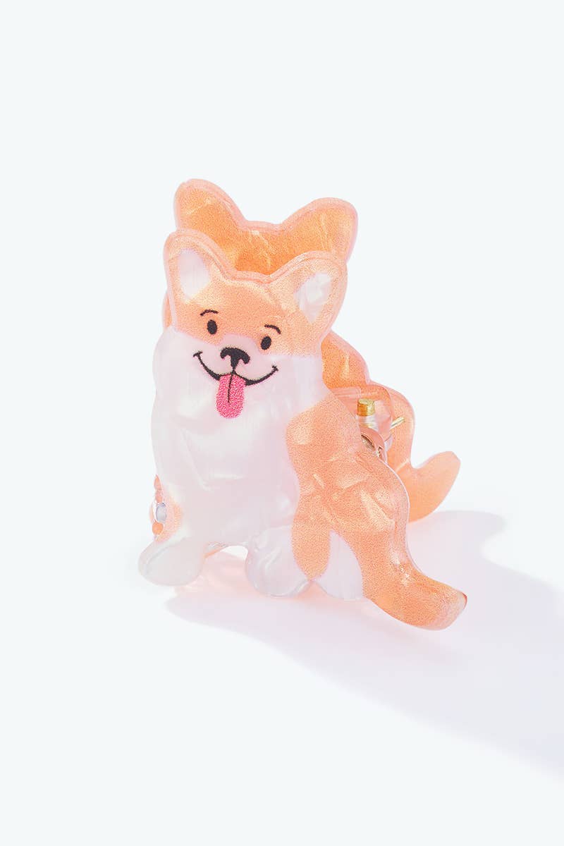 Mini-pince à cheveux Chien 3 cm YH163LY