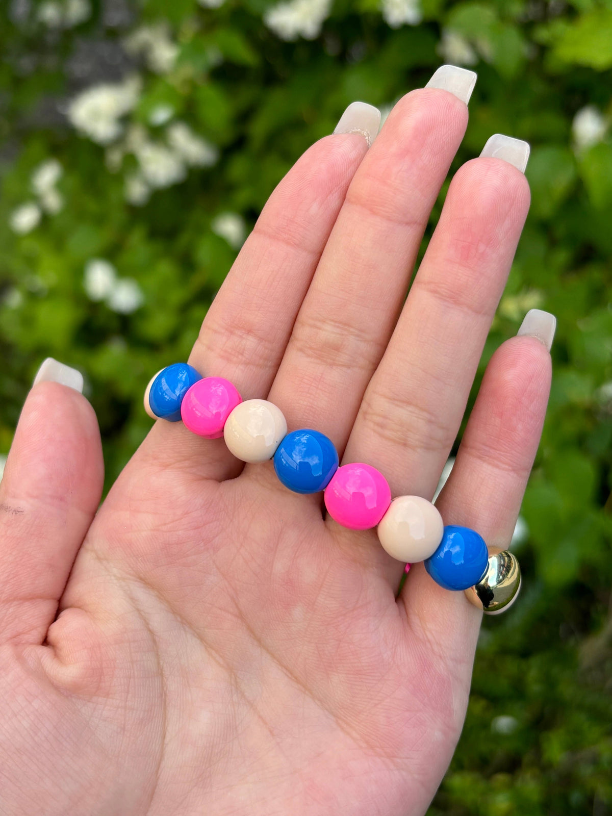 Bracelet colorés avec élastique 324CP04