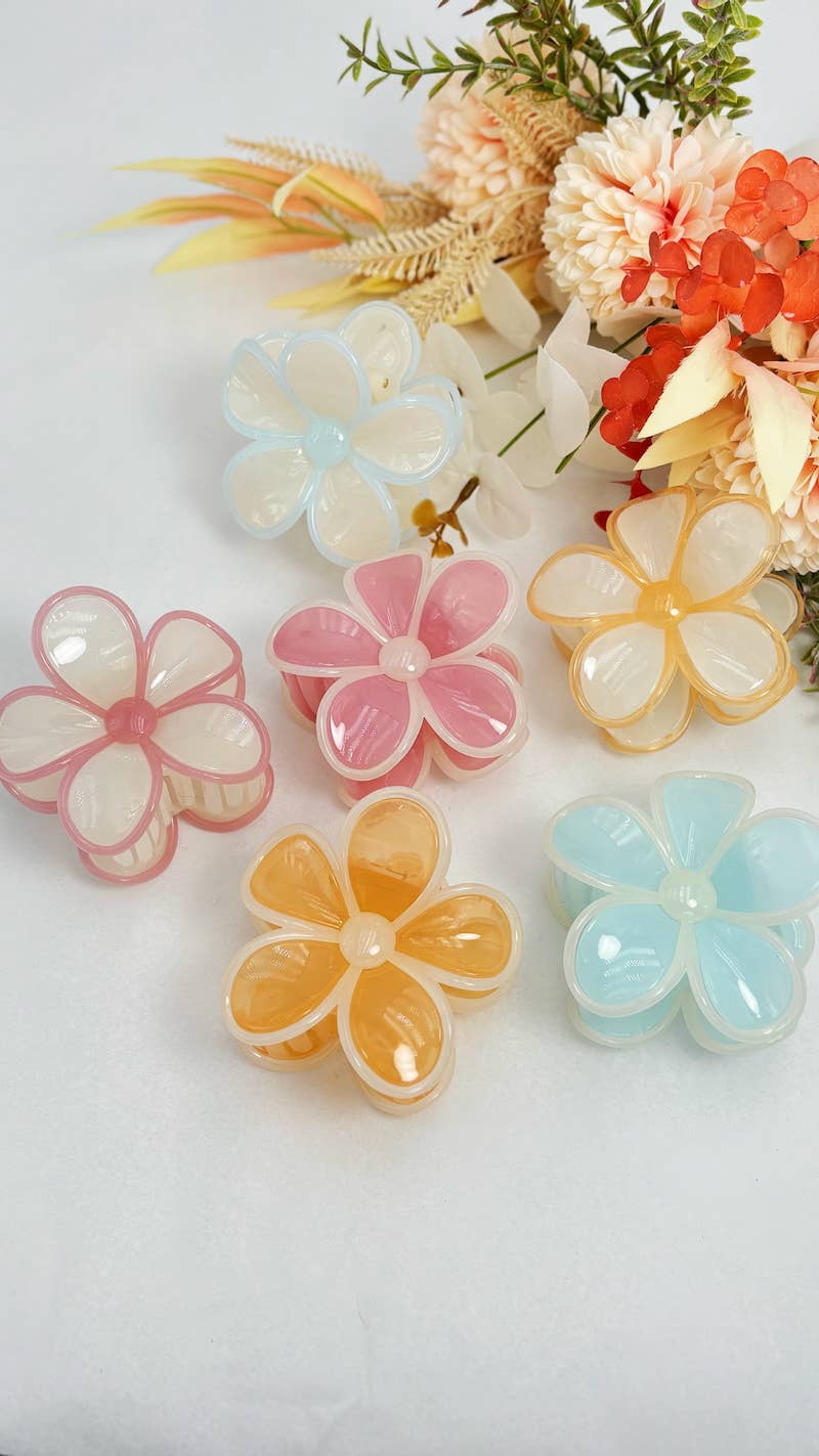 YH29 flower hair clip