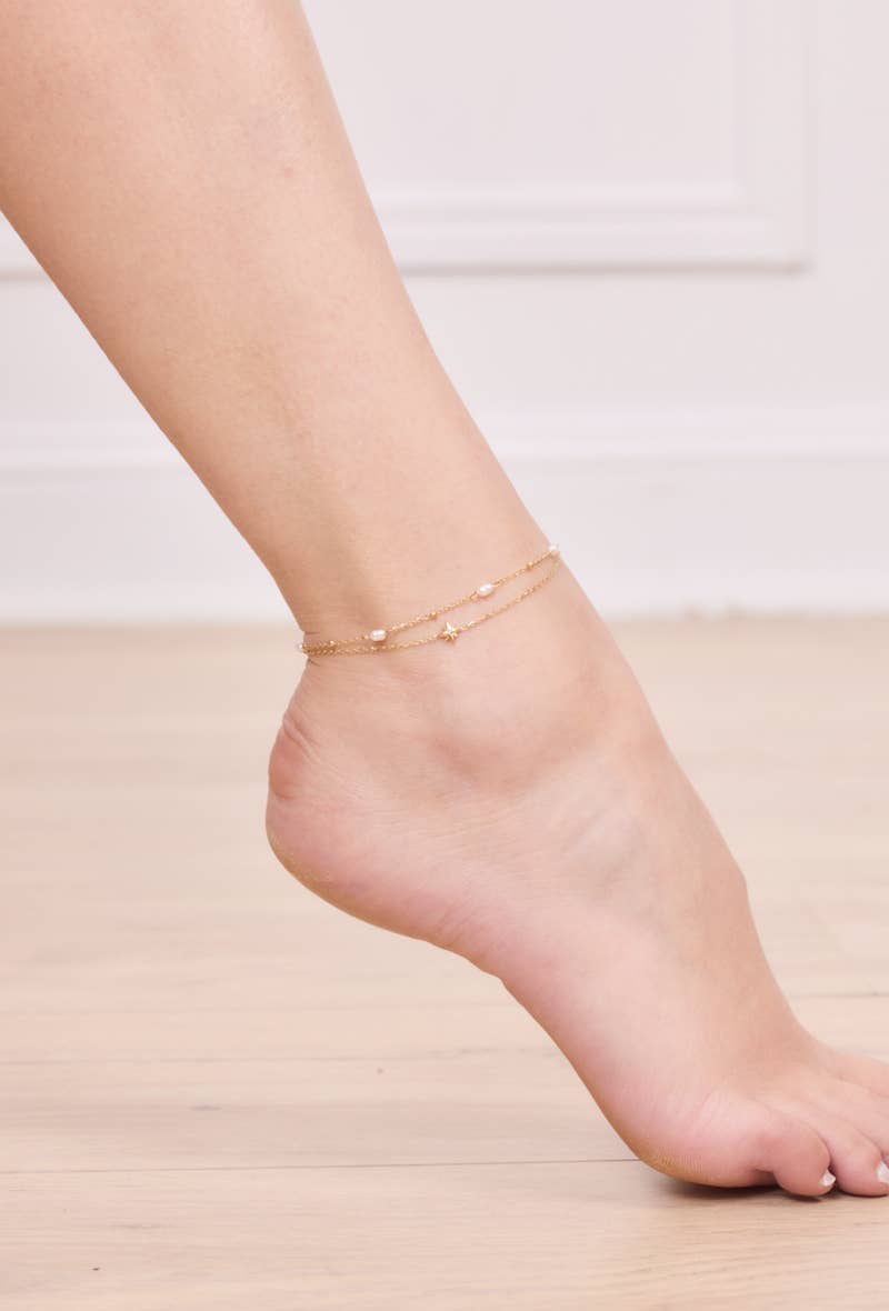 Chaîne de pied en acier inoxydable 624AQ05