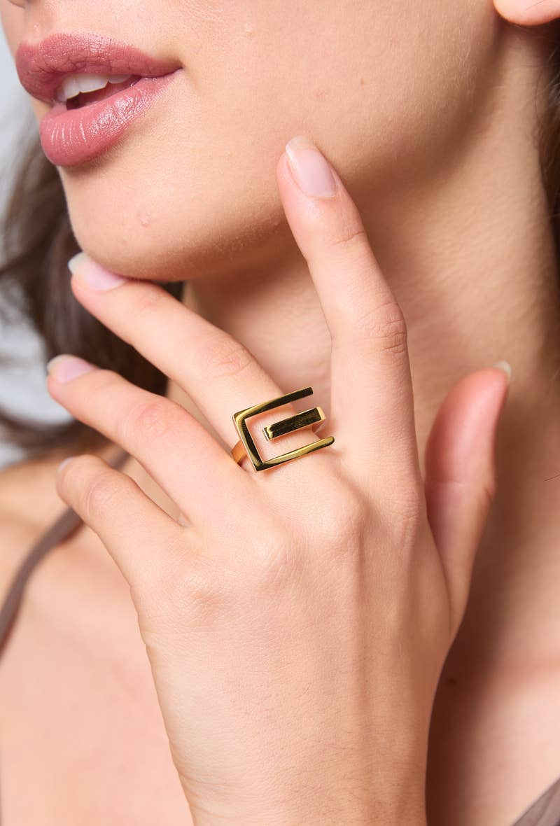 Bague en acier inoxydable 424YC49