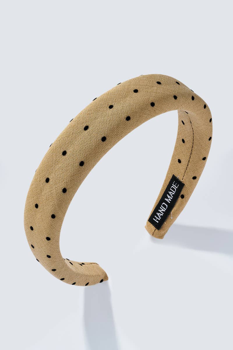 Polka dot headband ST301