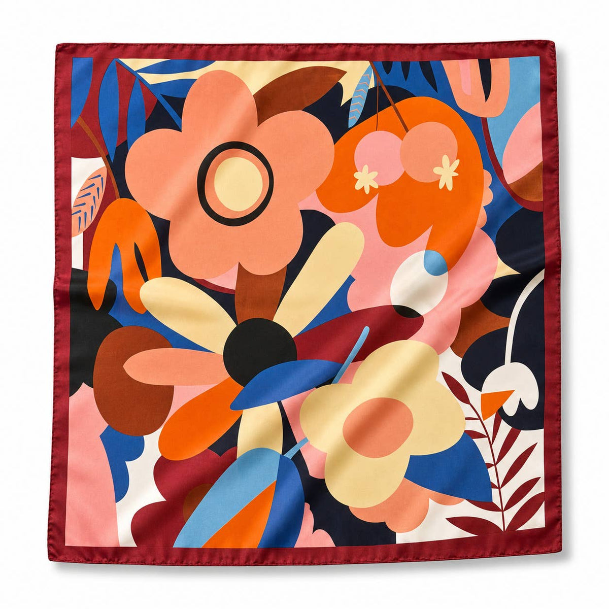 Printed scarf 70 x 70 cm FL59