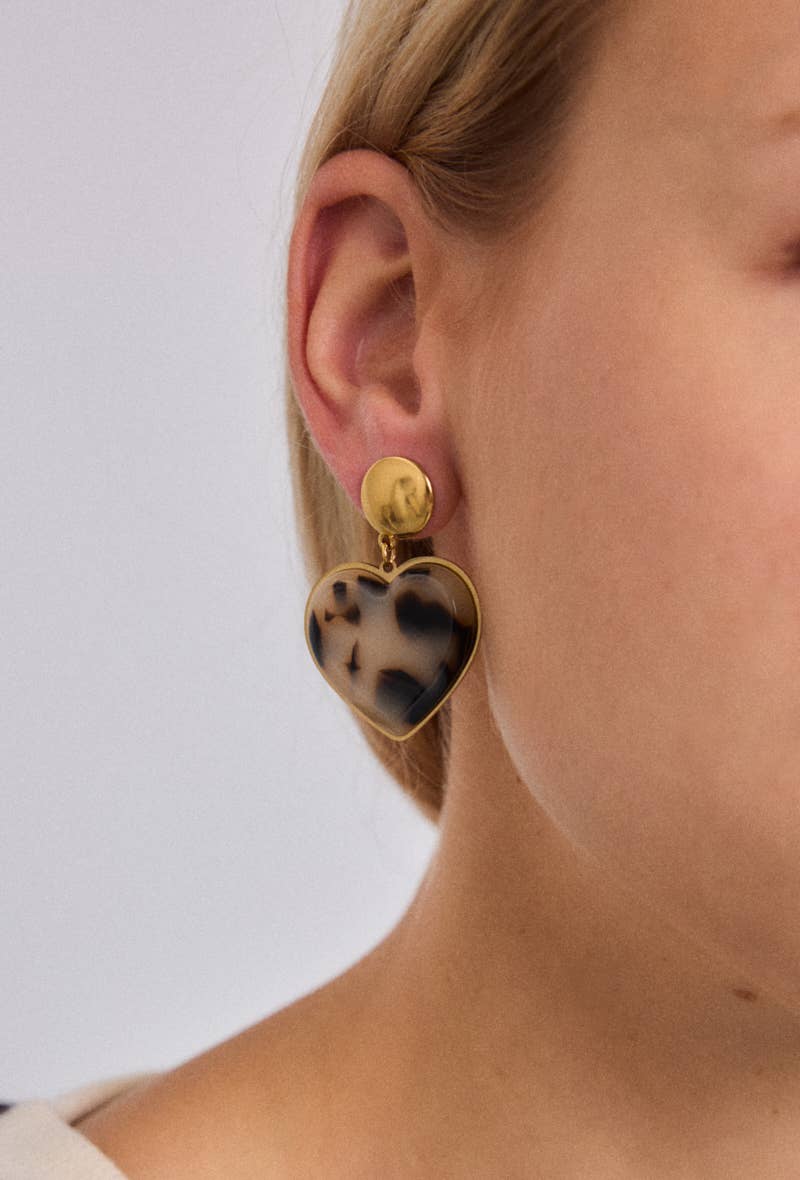 Stainless steel earrings 124RX192