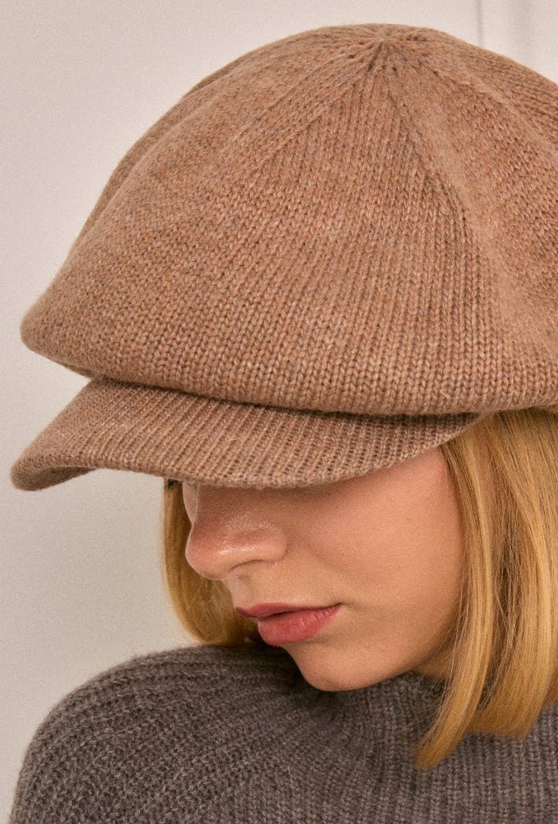 Wool newsboy cap MJ304HK