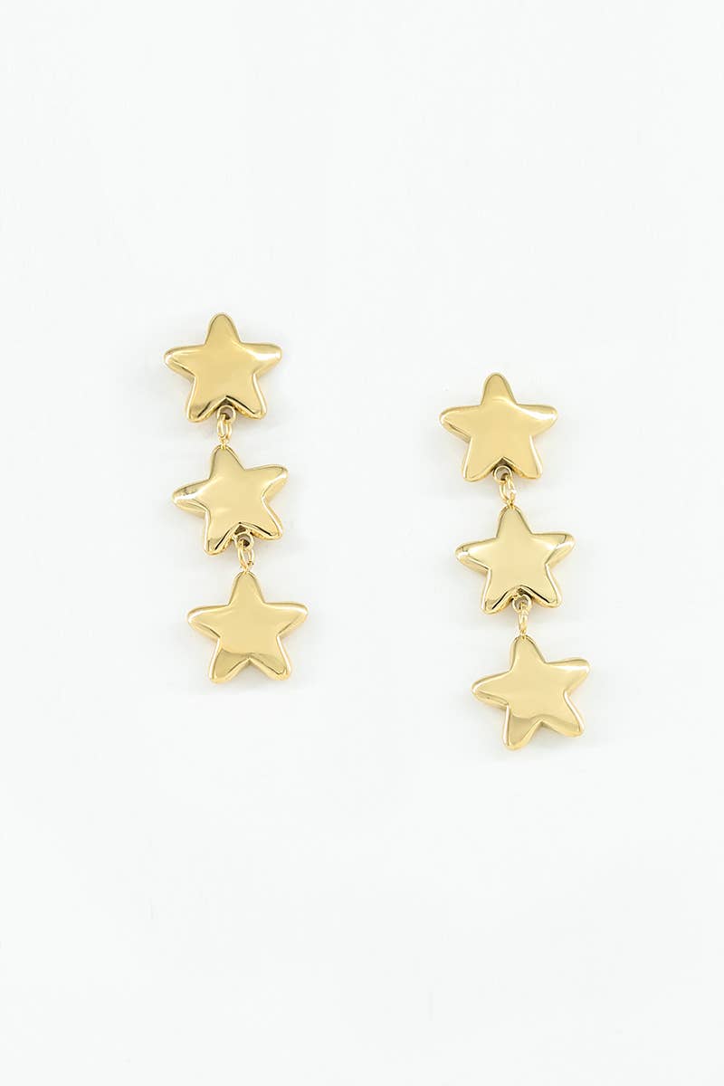 Boucles d'oreilles en acier inoxydable 124AQ302