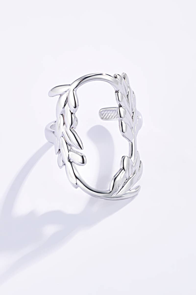 Bague feuilles en acier inoxydable 424RX42