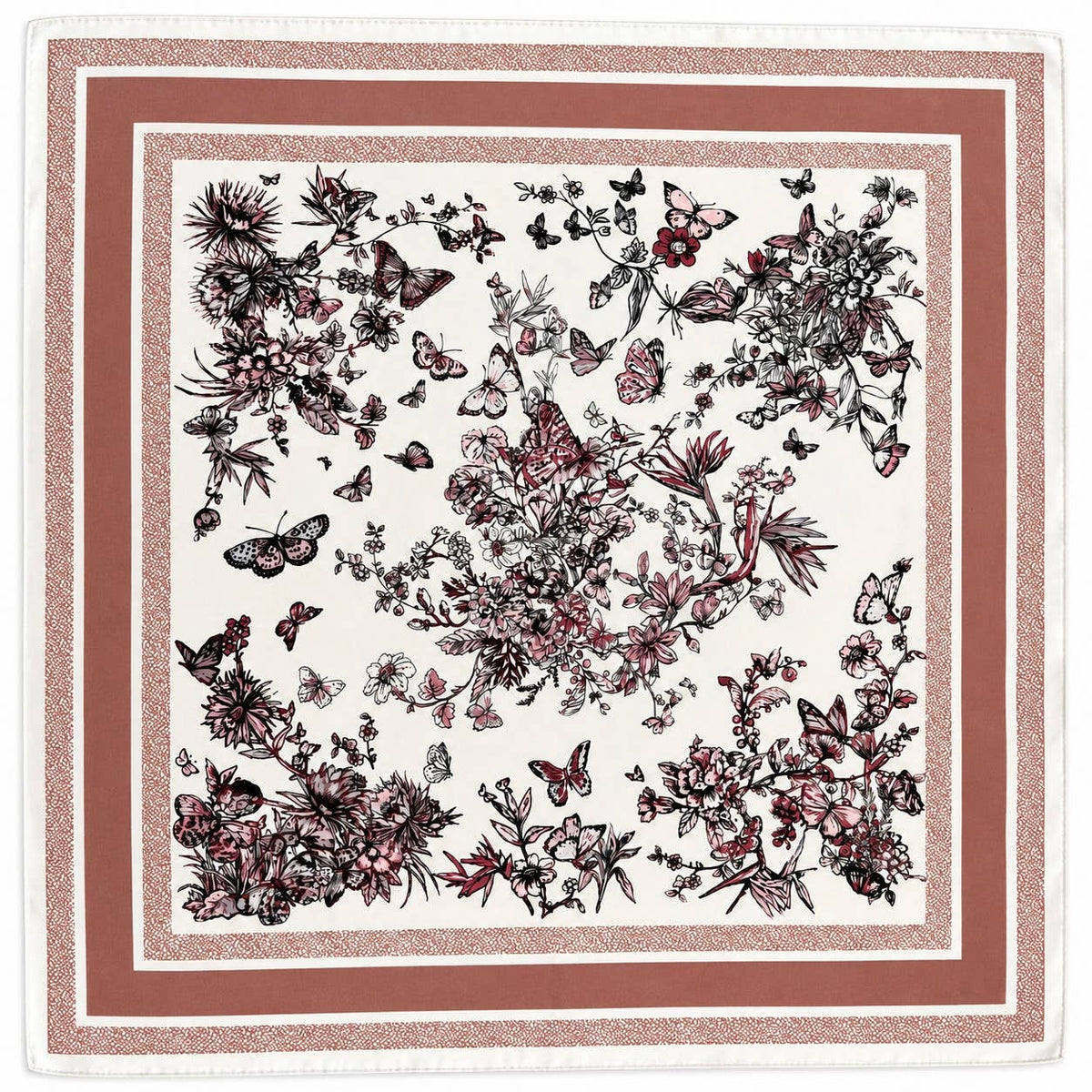 Foulard à motif 70 x 70 cm FL63