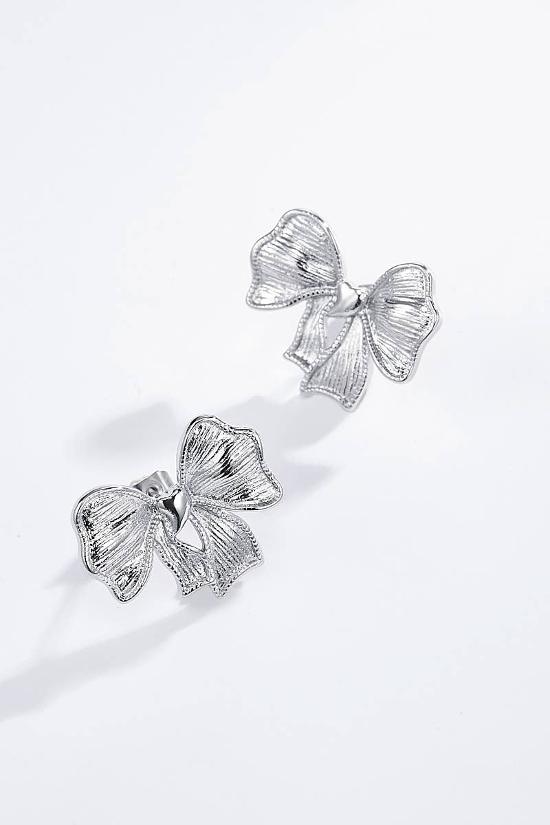 Boucles d'oreilles en acier inoxydable 124AQ266