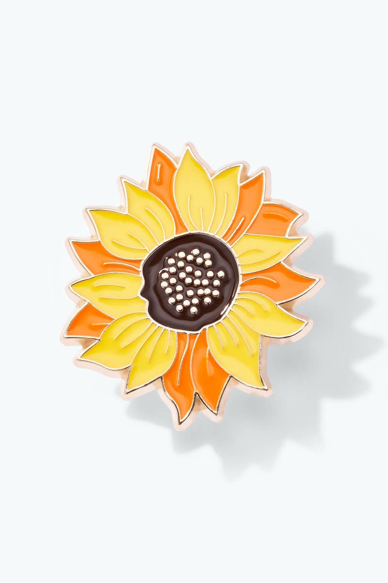 Pin's en résine Fleur 3cm BHY117XC