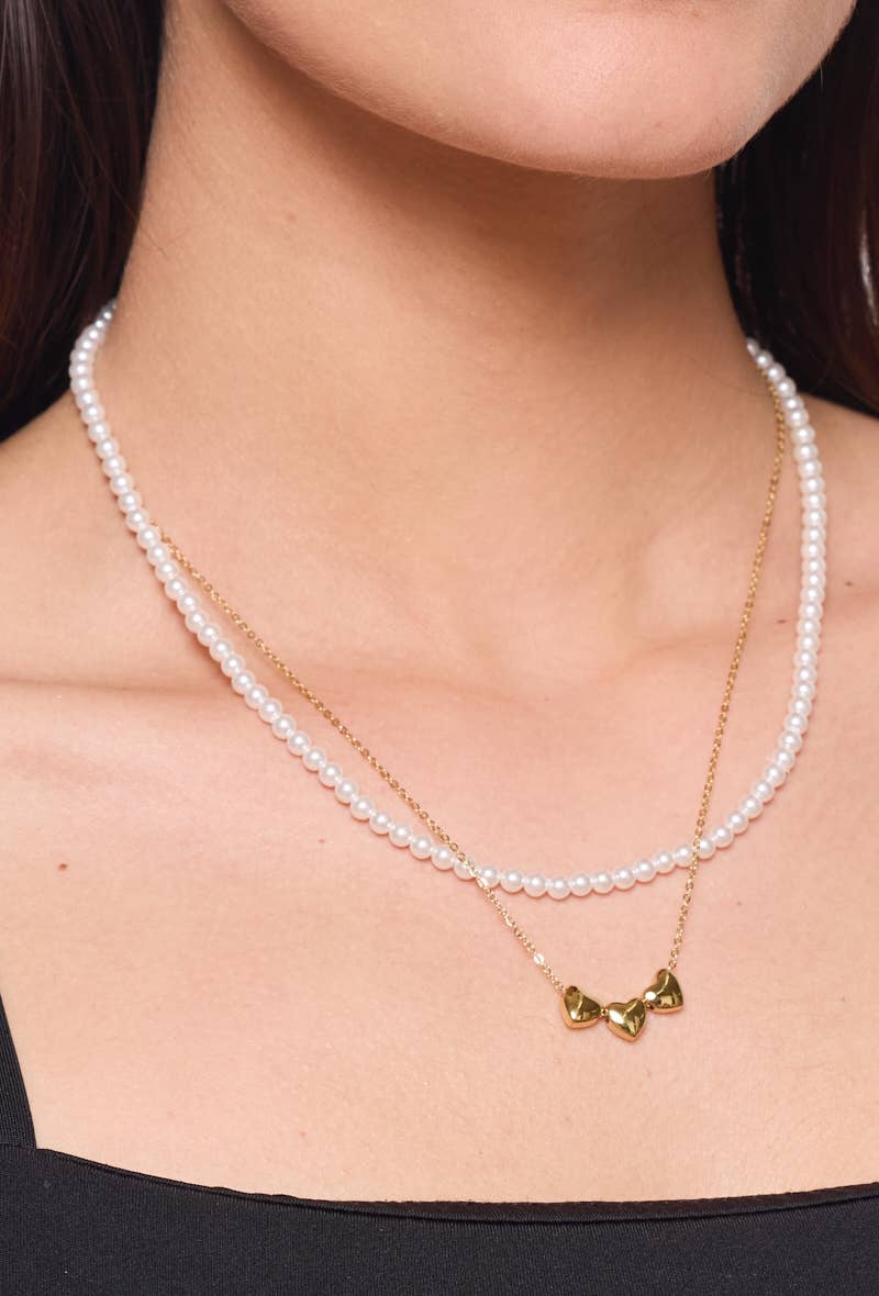 Stainless steel necklace 224AQ133
