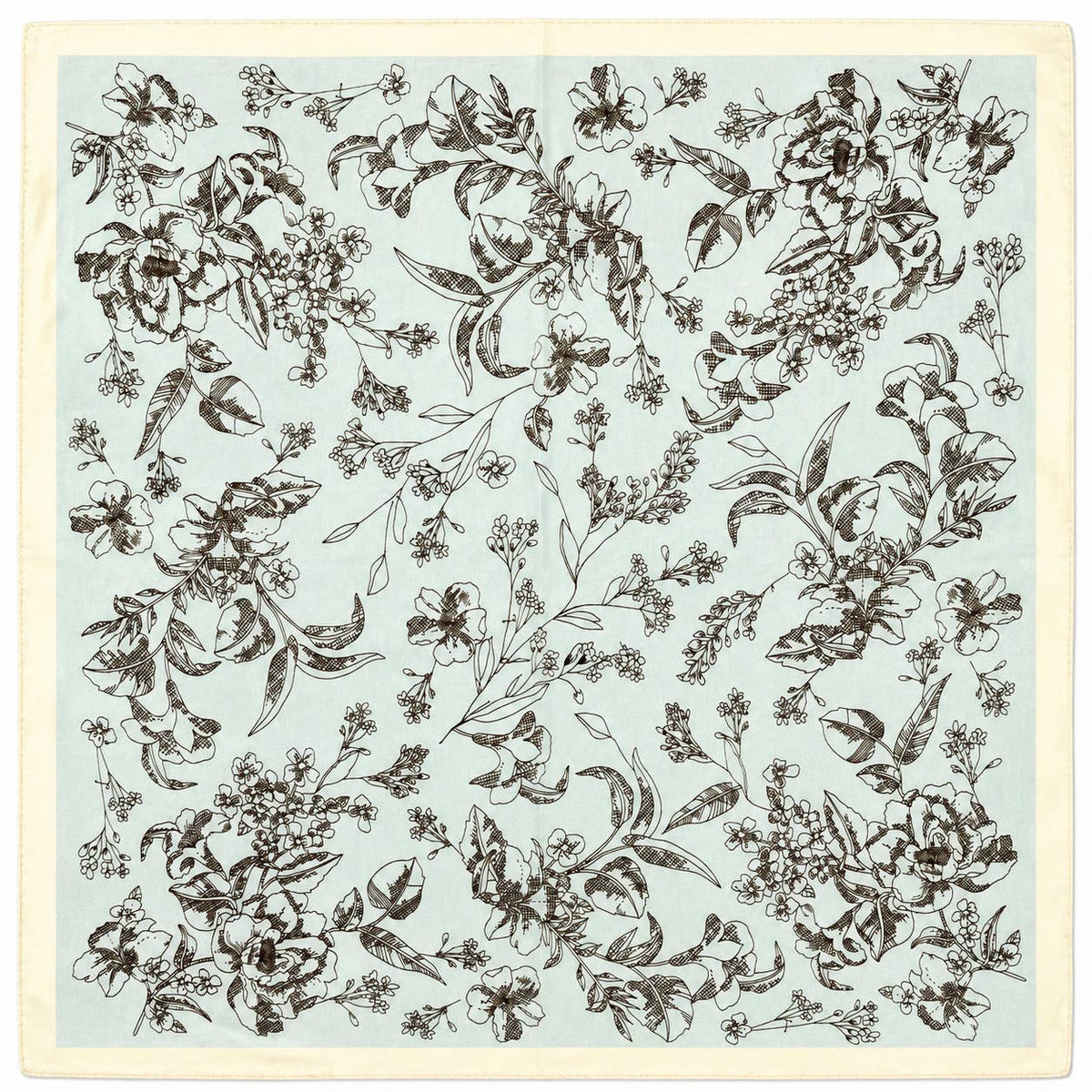 Patterned scarf 70 x 70 cm FL53