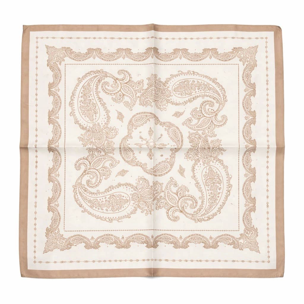 Patterned scarf 65 X 65 CM FL375DF