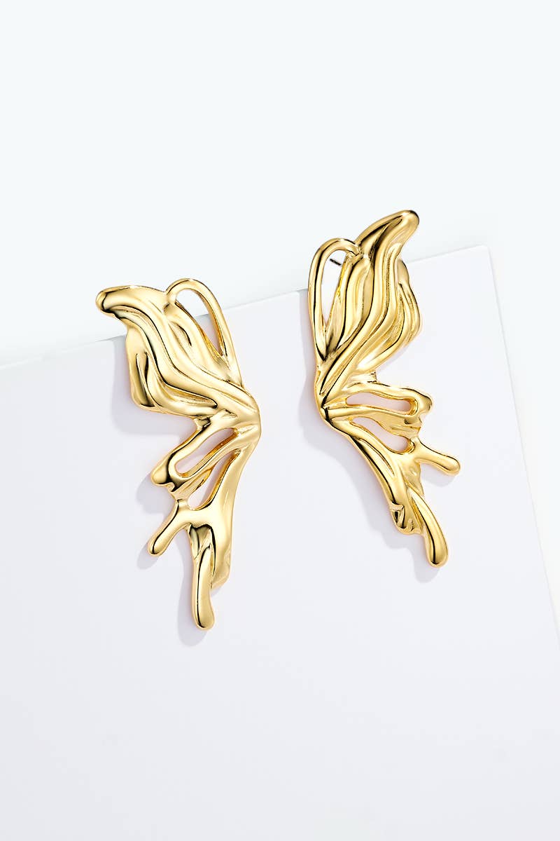 Boucles d'oreilles en acier inoxydable 124AQ617