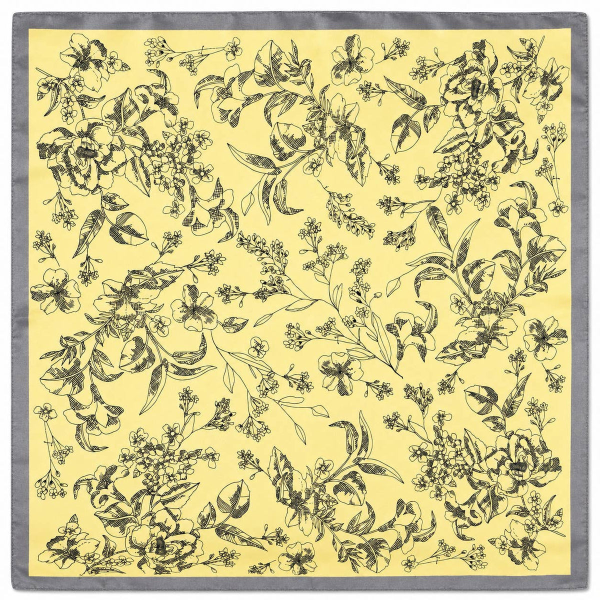 Patterned scarf 70 x 70 cm FL53
