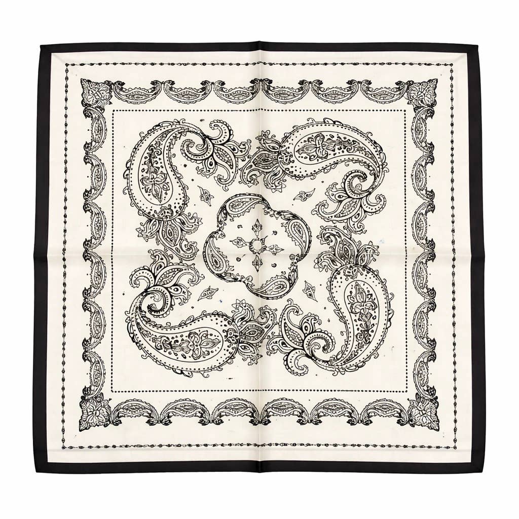 Patterned scarf 65 X 65 CM FL375DF
