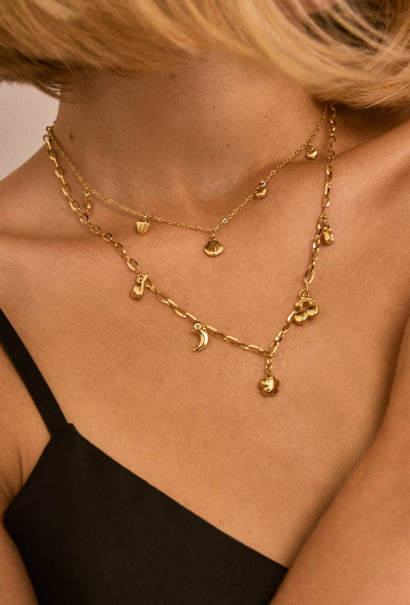 224AQ206 stainless steel necklaces