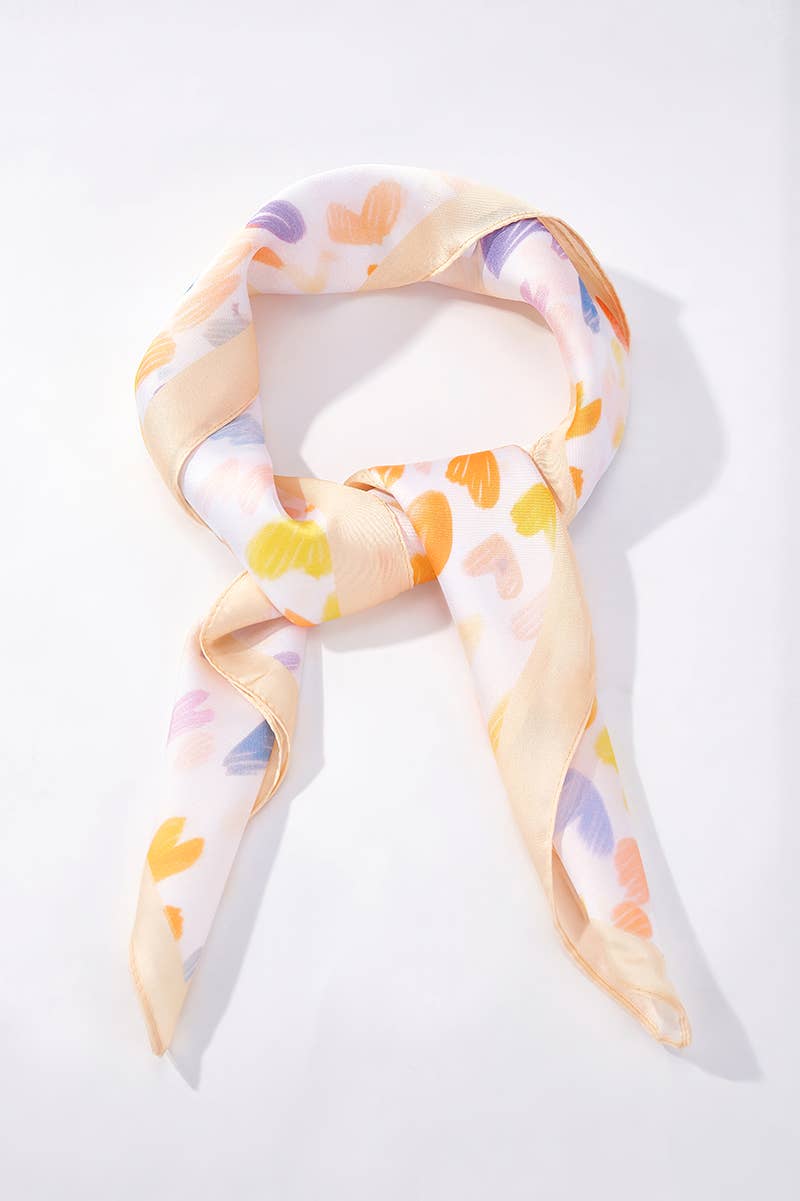 Foulard à motif 65 X 65 CM FL327DF