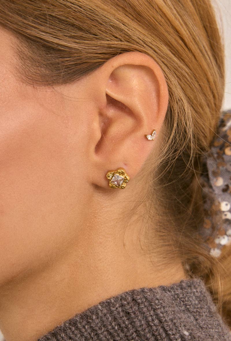 Stainless steel earrings 124RX210